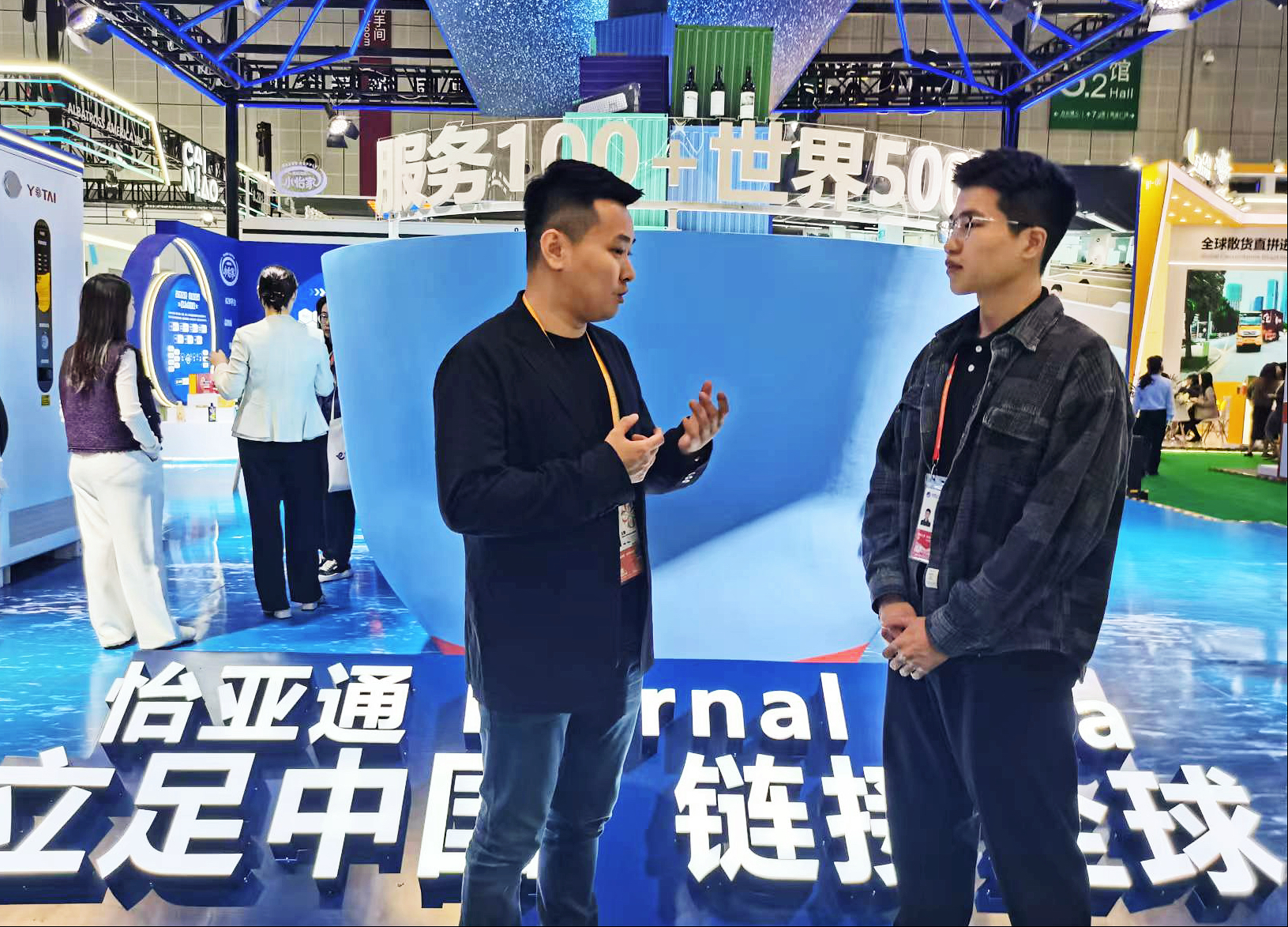 进博故事丨jinnianhui今年会王辉：进博会促进商业和文化交流